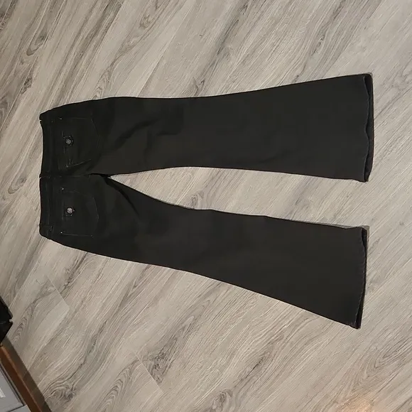 EUC WHBM Black Skinny Flare Jeans