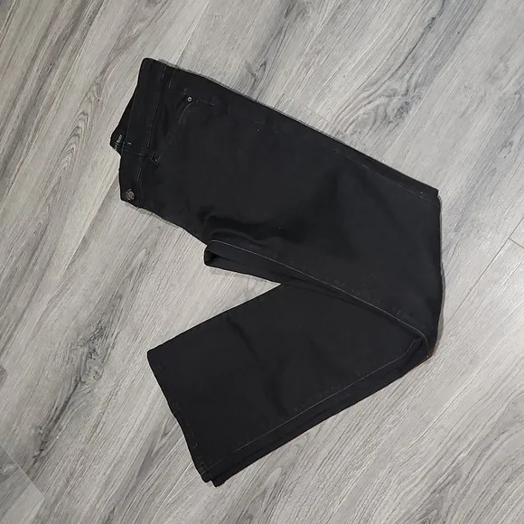 EUC WHBM Black Skinny Flare Jeans