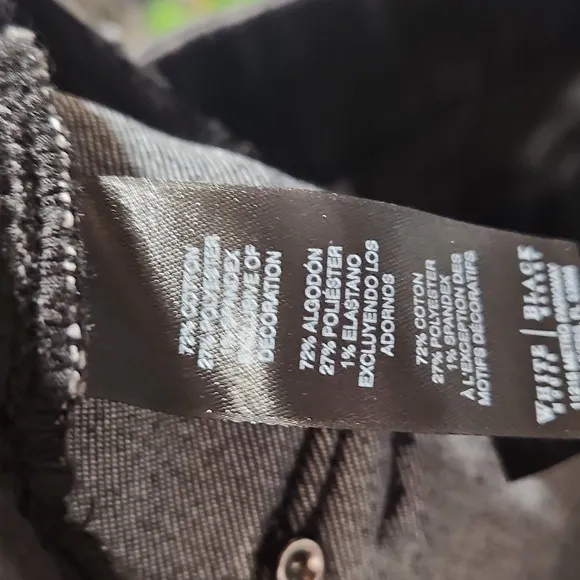 EUC WHBM Black Skinny Flare Jeans