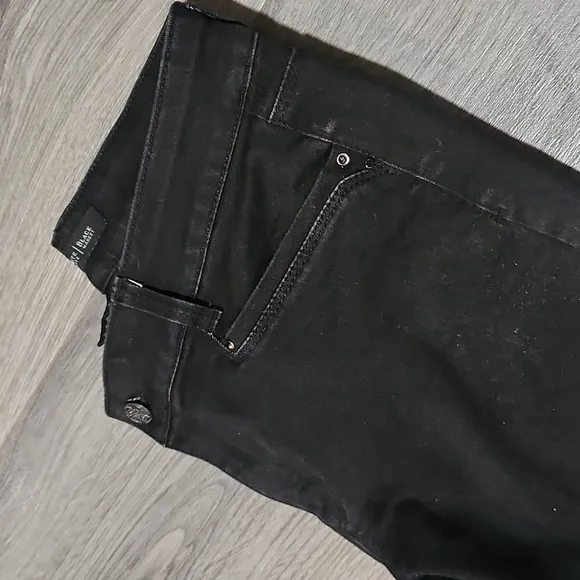 EUC WHBM Black Skinny Flare Jeans