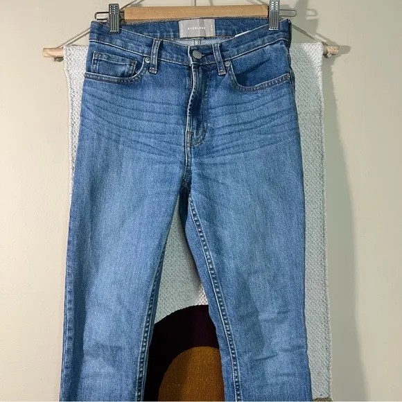EVERLANE HIGH RISE SKINNY ANKLE JEANS SIZE 25