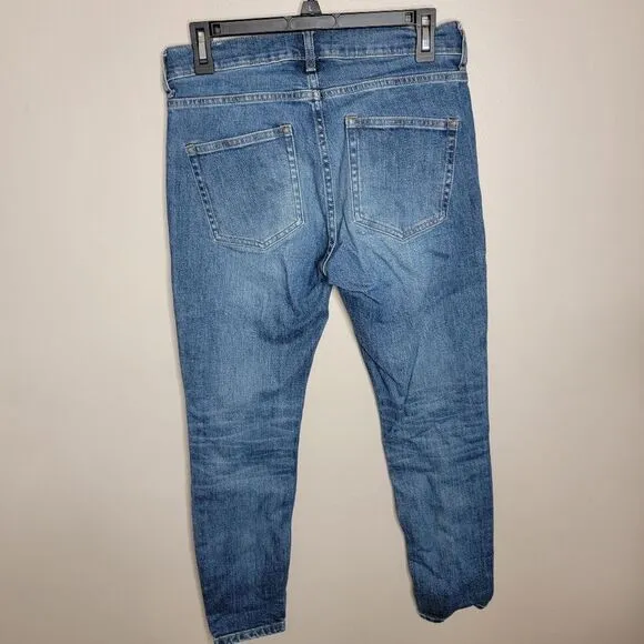 Everlane High Rise Ankle Skinny Jeans 28