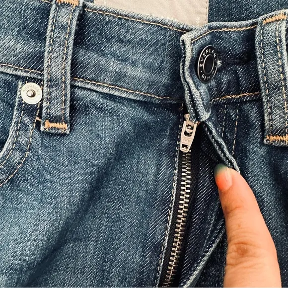 Everlane Medium Wash Ankle Jeans