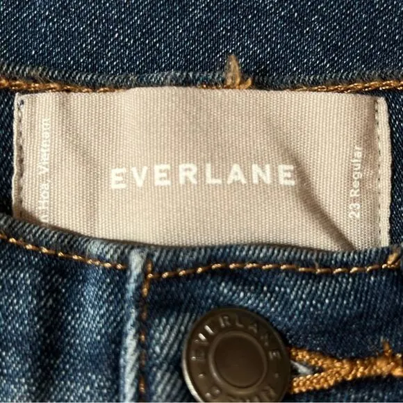 Everlane The Authentic Stretch High-Rise Skinny Jeans Medium Blue Size 23