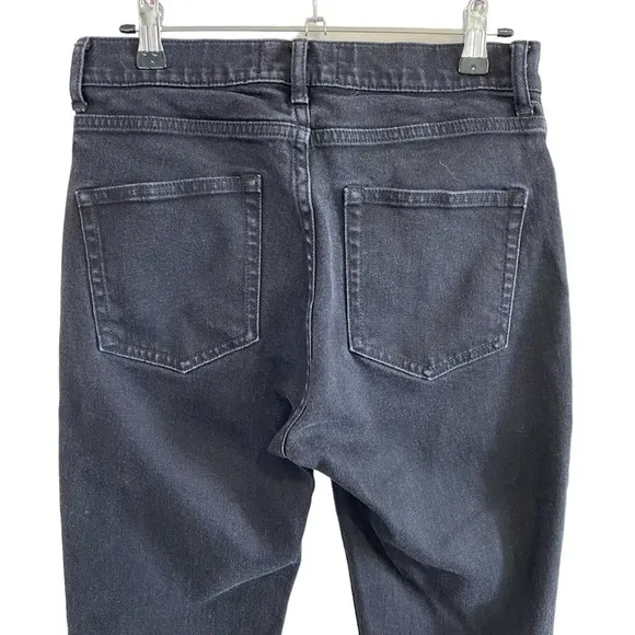 Everlane Washed Black High-Rise Skinny Jeans - Size 28