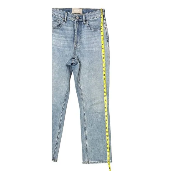 Everlane Women Jeans The Cheeky Bootcut Crop Size 25 Stretch Blue High Rise