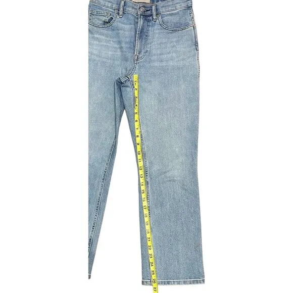 Everlane Women Jeans The Cheeky Bootcut Crop Size 25 Stretch Blue High Rise