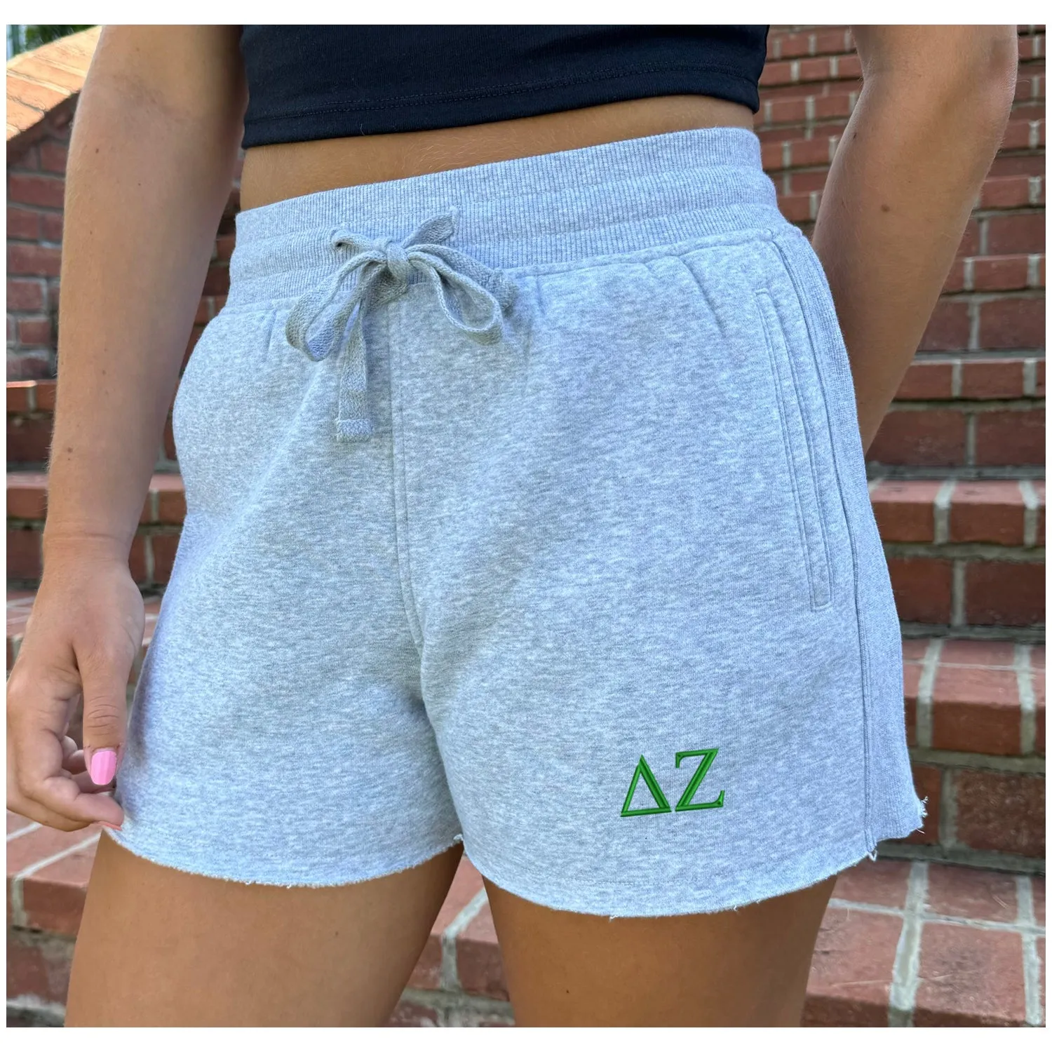 Fave Fit Delta Zeta Fleece Shorts