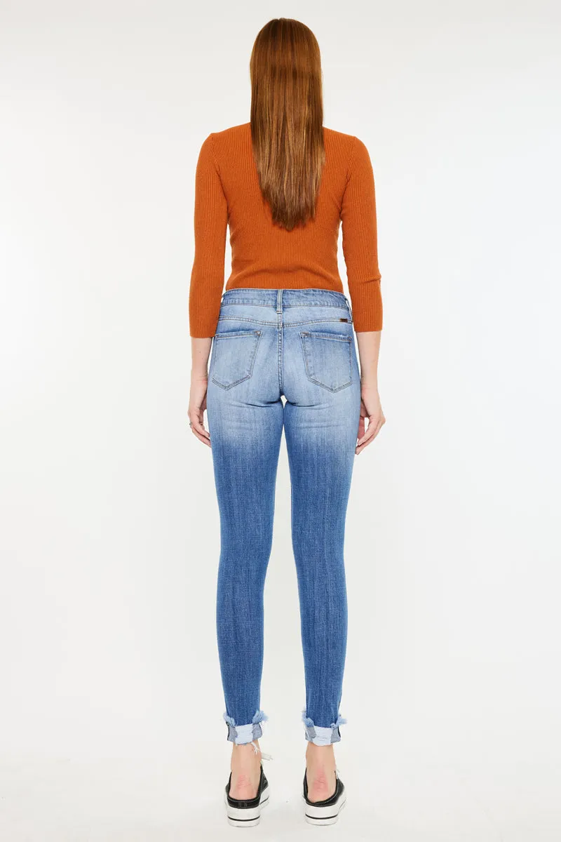 Florence Mid Rise Super Skinny Jeans