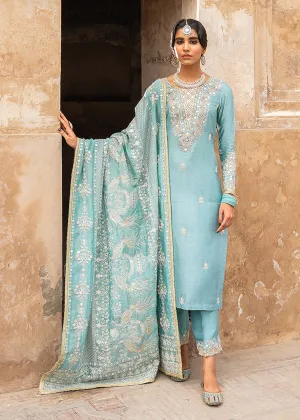 Formal Shalwar Kameez Women in Sky Blue Shade #PF156
