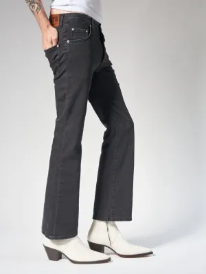 FRANKIE FLARE JEANS IN BLACK - Man