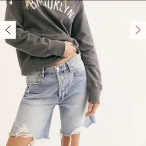𝅺FREE People Sequoia Distressed Bermuda Shorts with Raw Hem 26