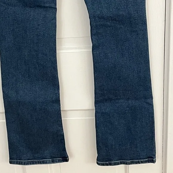 Free People We the Free Shayla Boot Cut Denim Blue Jeans Size 25 Western Boho