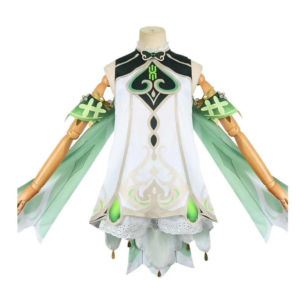 Genshin Impact Nahida Dendro Archon Cosplay Costume Outfits Halloween Carnival Suit