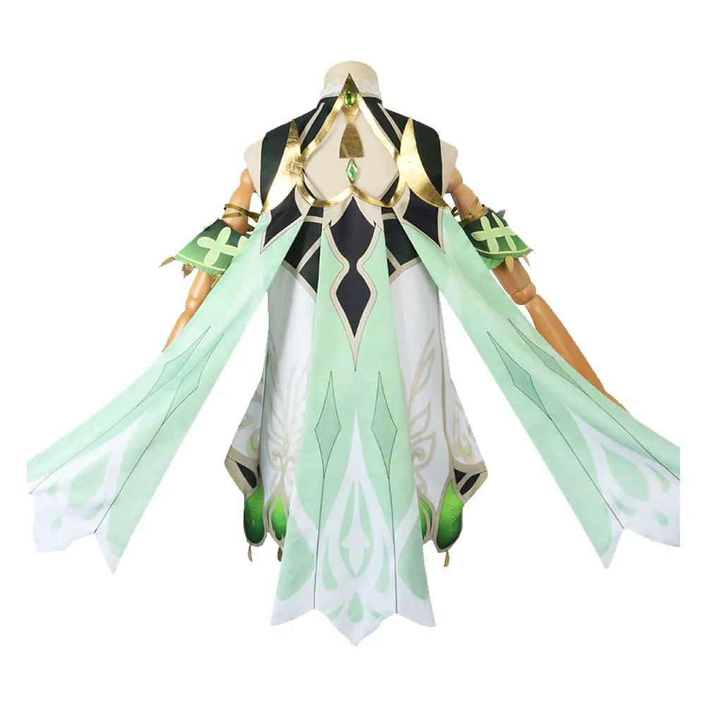 Genshin Impact Nahida Dendro Archon Cosplay Costume Outfits Halloween Carnival Suit