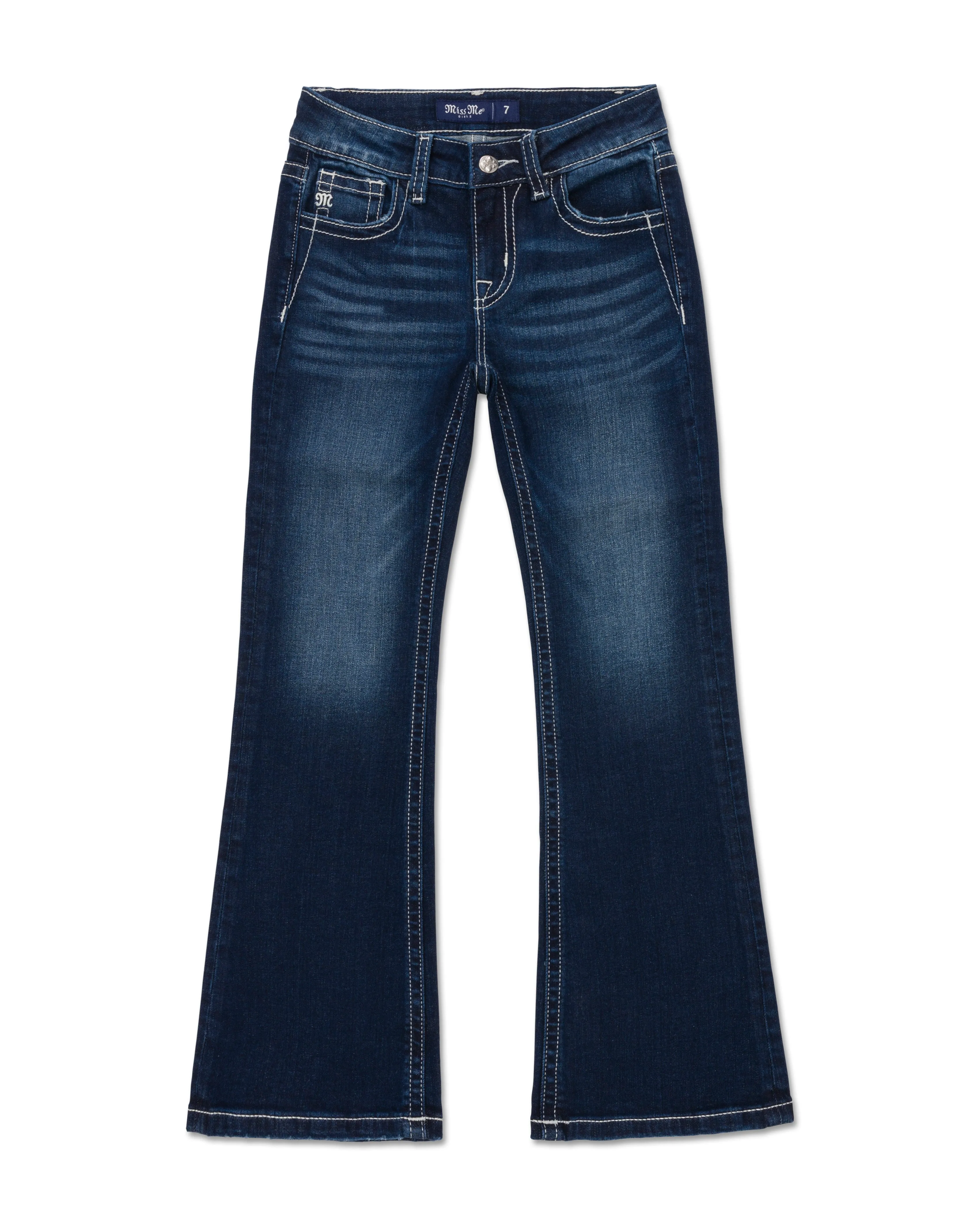 Girls Lana Cross Bootcut Jeans