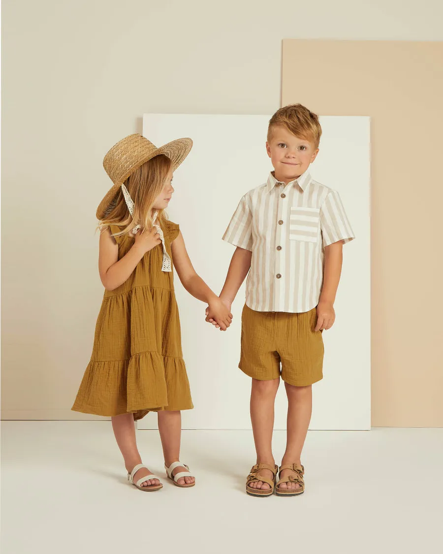 GOLD BERMUDA SHORT