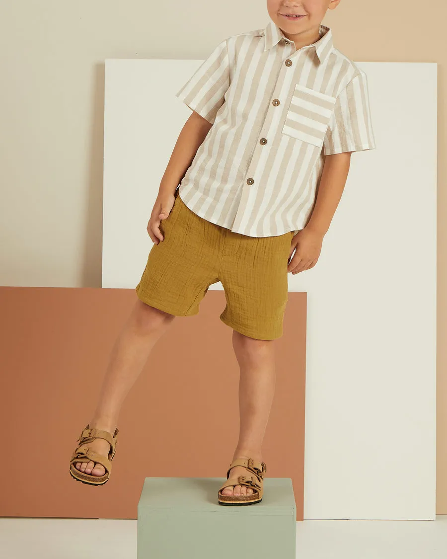 GOLD BERMUDA SHORT