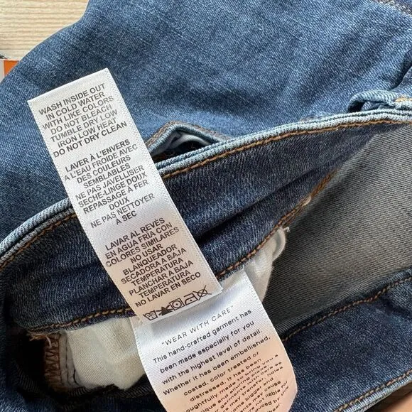 Good American Good Legs Skinny Ankle Jeans | Indigo437 Size 22
