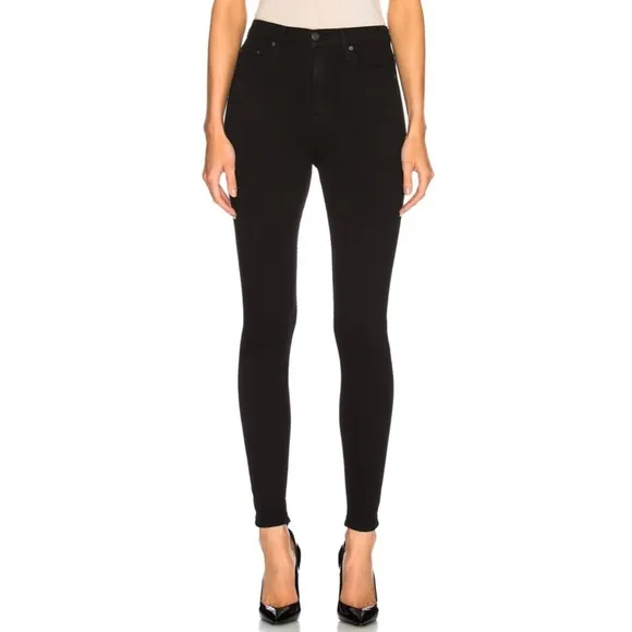 GRLFRND The Kendall Black Denim Skinny Jeans