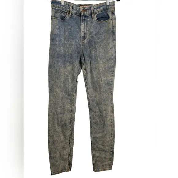 Guess Size 30 Vintage Skinny Acid Wash Jeans