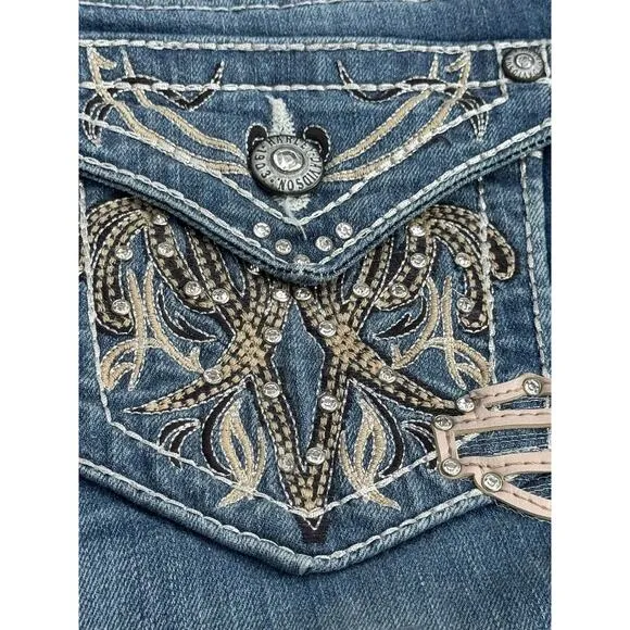 Harley Davidson NWT Midrise Curvy Bootcut Jeans-Size 2 R