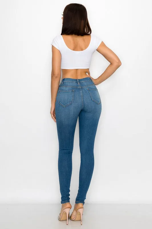 High Rise Skinny Jean