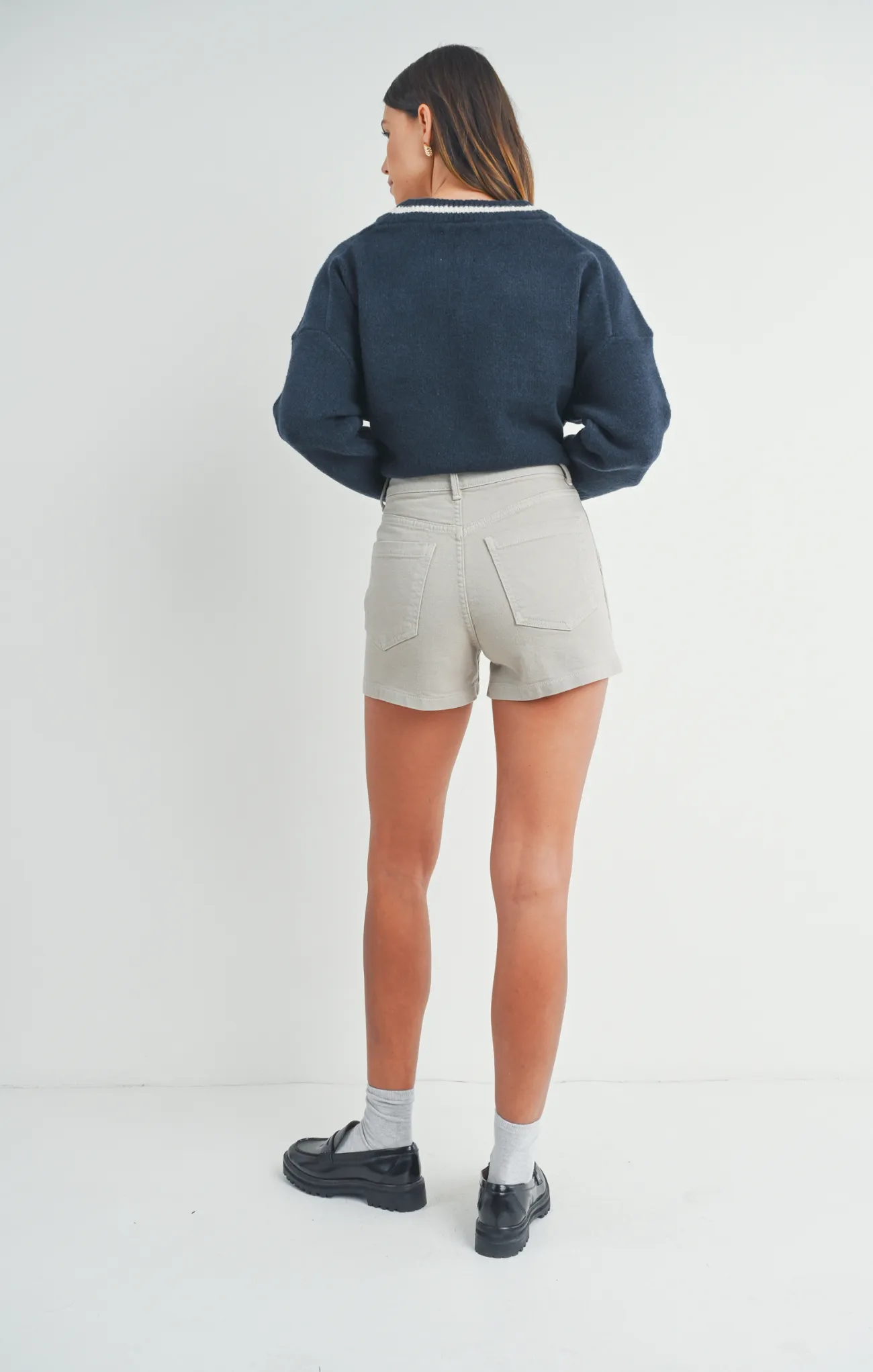 High Rise Utility Cargo Short