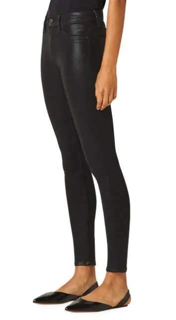 Hudson - Nico Mid-Rise Super Skinny Ankle Jean - Noir