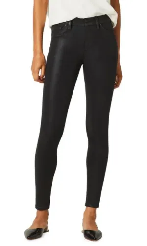Hudson - Nico Mid-Rise Super Skinny Ankle Jean - Noir