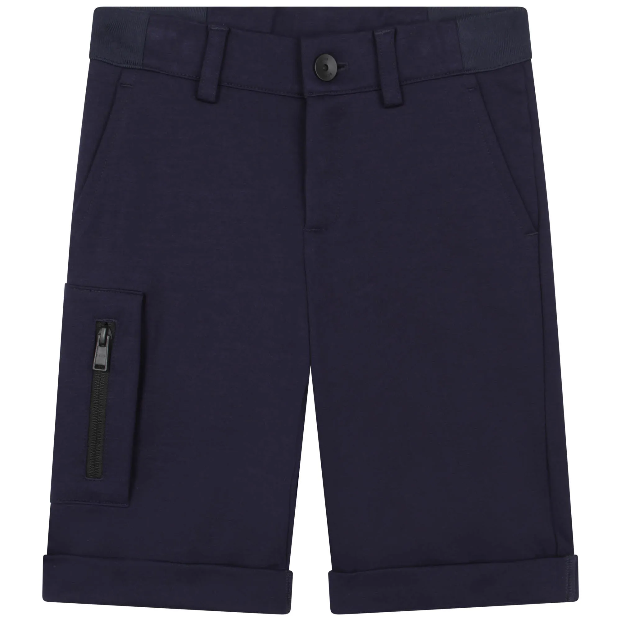Hugo Boss Navy Woven Shorts