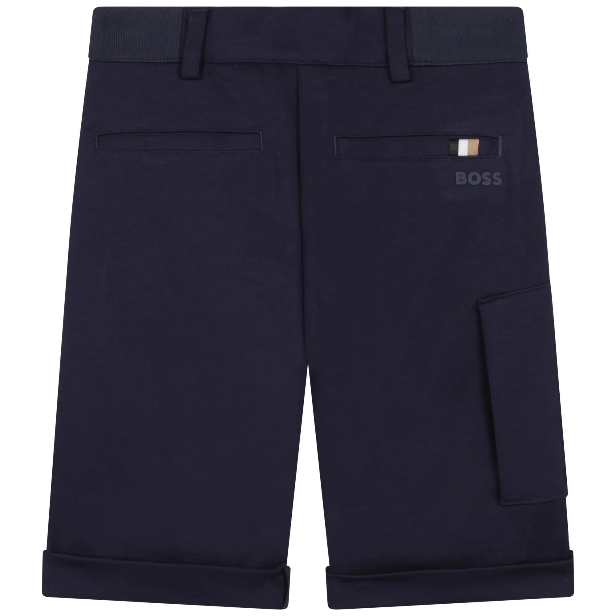 Hugo Boss Navy Woven Shorts