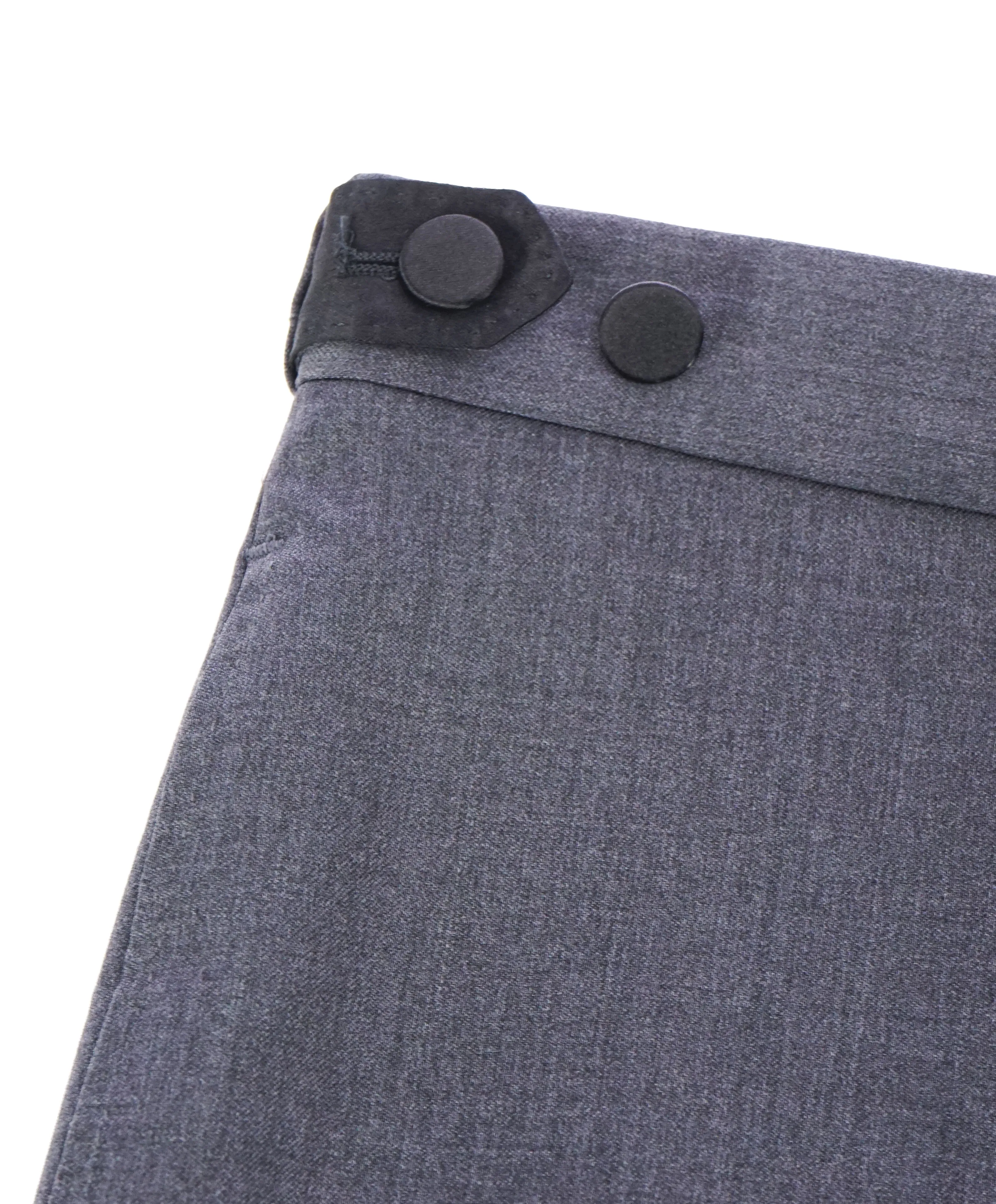 HUGO BOSS - Satin Side Tabs "Heath/Glamor" Slim Flat Front Dress Pants - 31W