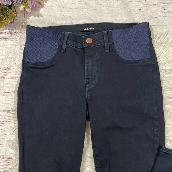 J Brand Mama J Super Skinny Maternity Bluebird Jeans 26