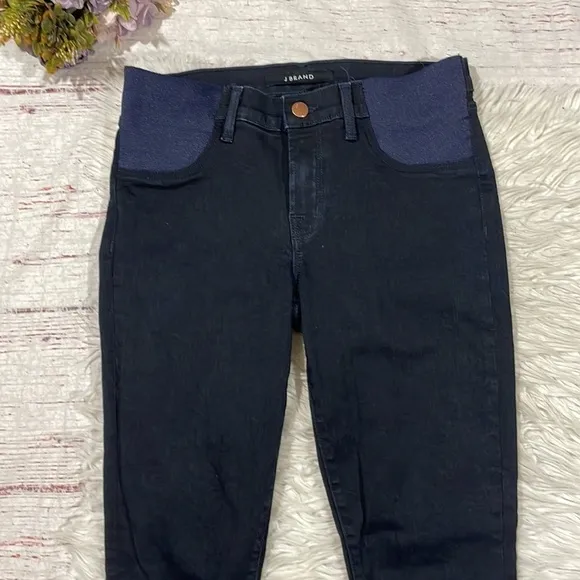 J Brand Mama J Super Skinny Maternity Bluebird Jeans 26