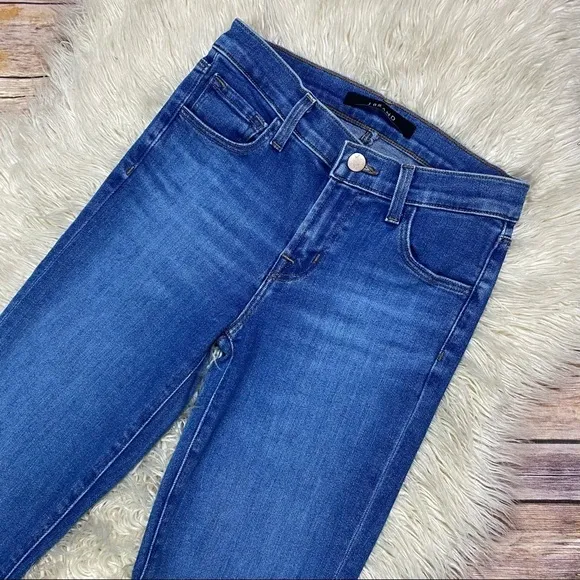J Brand | ‘Sallie’ Raw Released Hem Bootcut Jeans