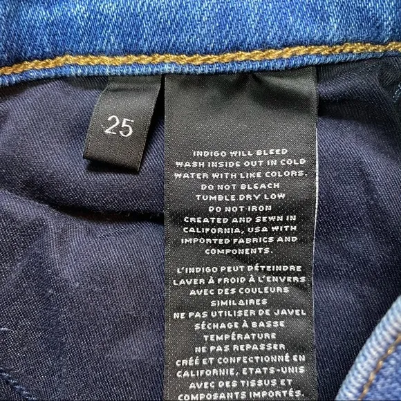 J Brand | ‘Sallie’ Raw Released Hem Bootcut Jeans