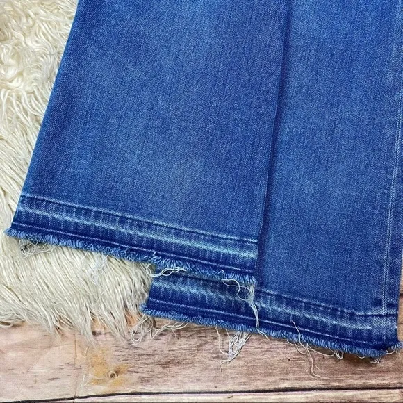 J Brand | ‘Sallie’ Raw Released Hem Bootcut Jeans