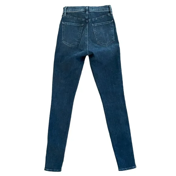 J BRAND X Steph Shep High Rise Lace-Up Skinny Jeans, Unphased, Size 24