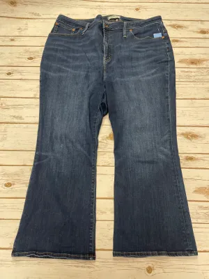 Jeans Boot Cut By Madewell In Blue, Size: 20