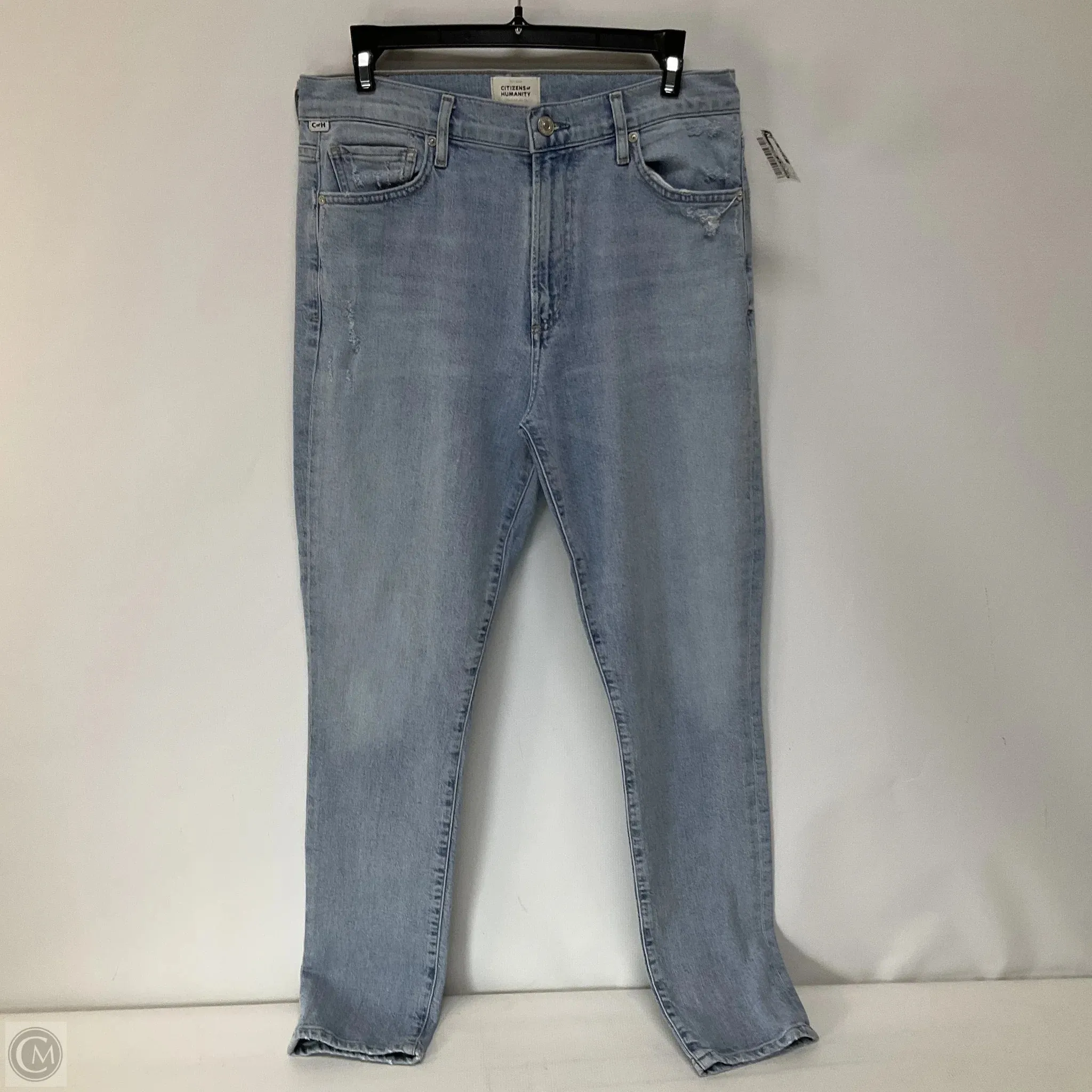 Jeans Skinny By Citizens Of Humanity In Blue Denim, Size: 6