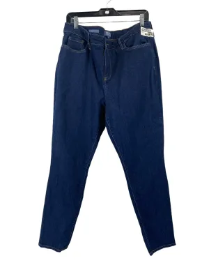 Jeans Skinny By Clothes Mentor In Blue Denim, Size: 14