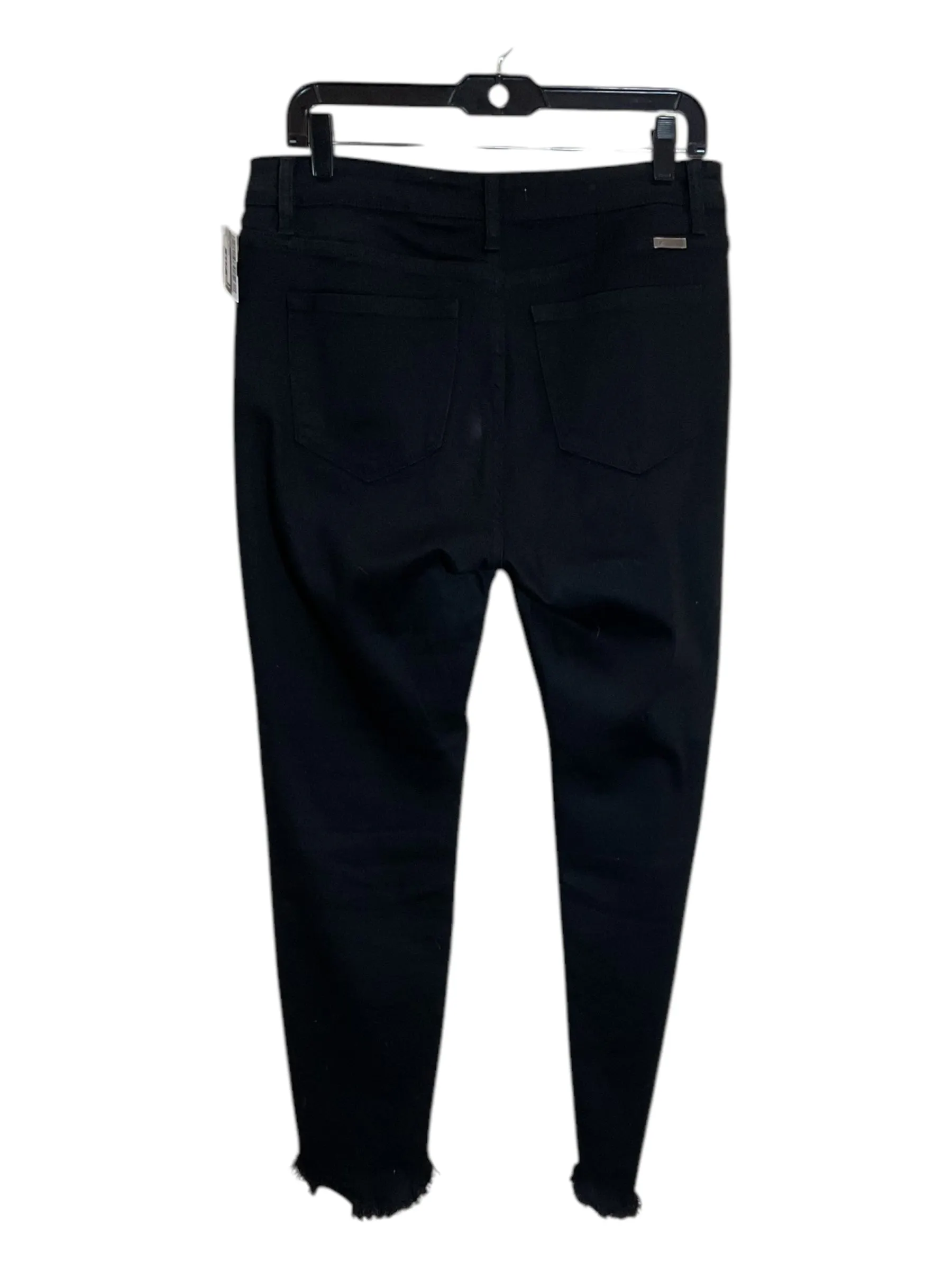 Jeans Skinny By Kancan In Black Denim, Size: 8