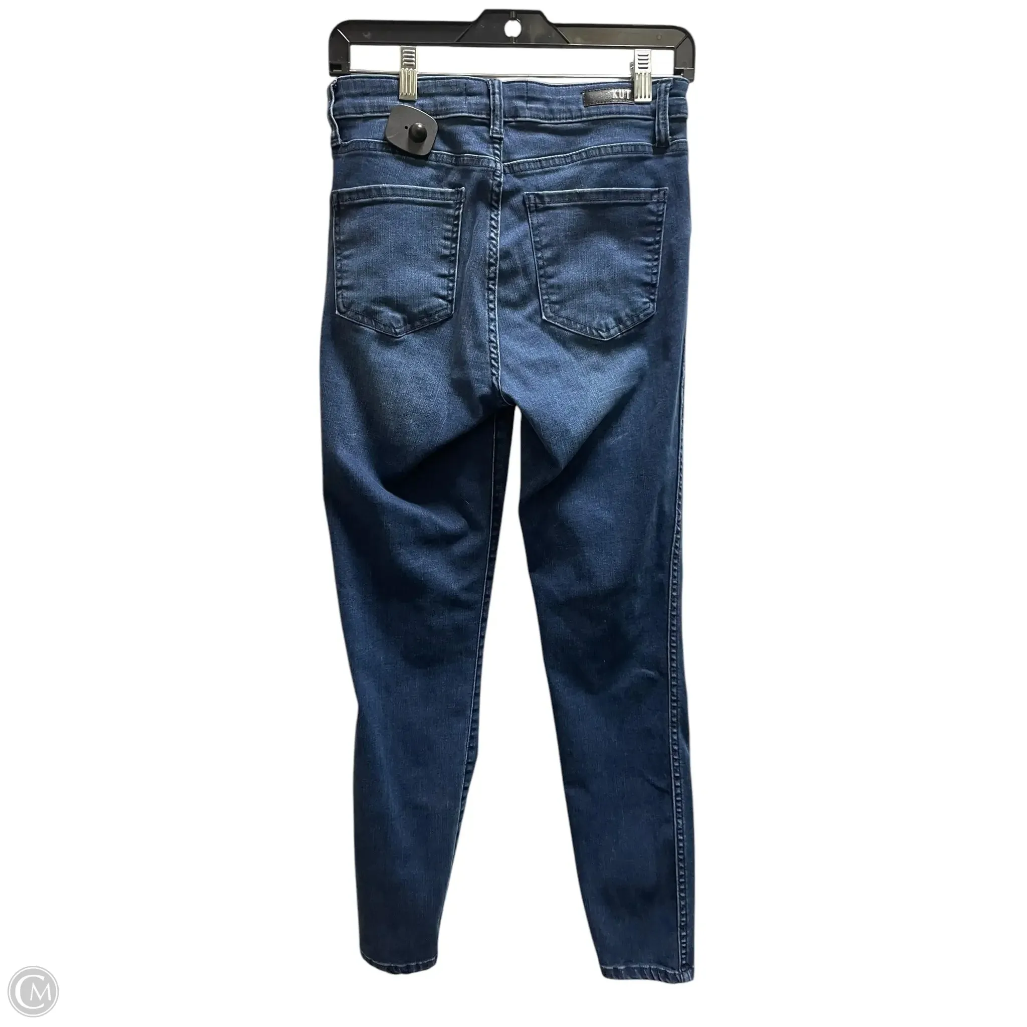 Jeans Skinny By Kut In Blue Denim, Size: 2