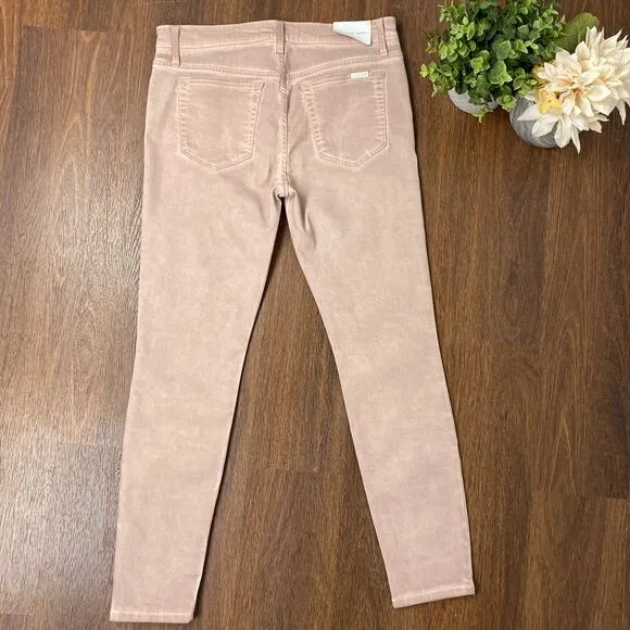 Joe’s Jeans Blush Nude Coated The High Water Skinny Jeans Sz 31 NWT