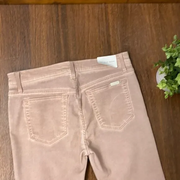 Joe’s Jeans Blush Nude Coated The High Water Skinny Jeans Sz 31 NWT