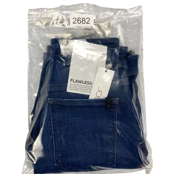 Joe's Jeans Flawless The Charlie High Rise Skinny Ankle Blue Womens 26 New $188