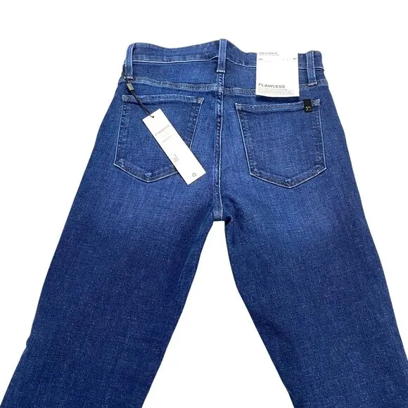 Joe's Jeans Flawless The Charlie High Rise Skinny Ankle Blue Womens 26 New $188