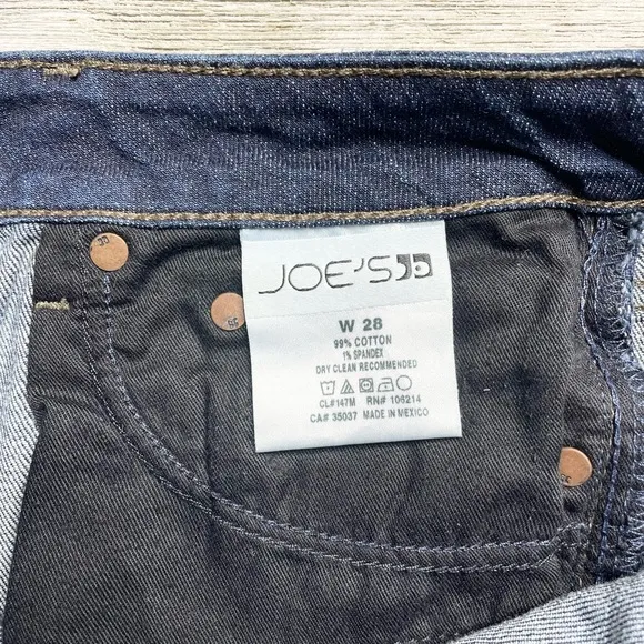 JOE’S Low Rise Bootcut Dark Wash Denim Jeans