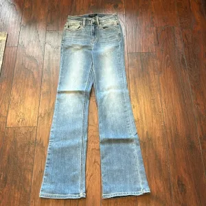 Judy Blue Bootcut jeans, no distressing, size 0/24